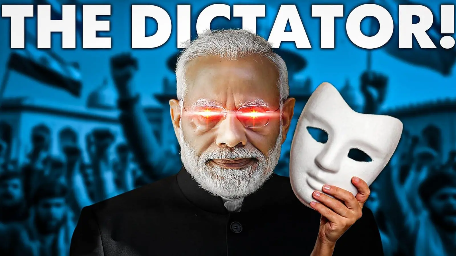 india prime minster modi and background Indian people protest againnest modi